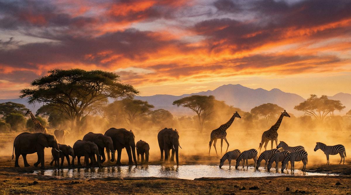 糖心非洲野生动物视频